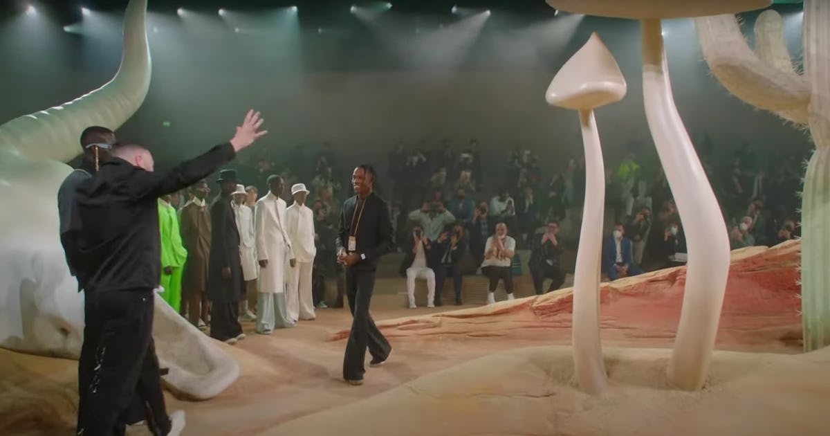 Travis Scott's Dior collection features a Pop Smoke tribute T-shirt