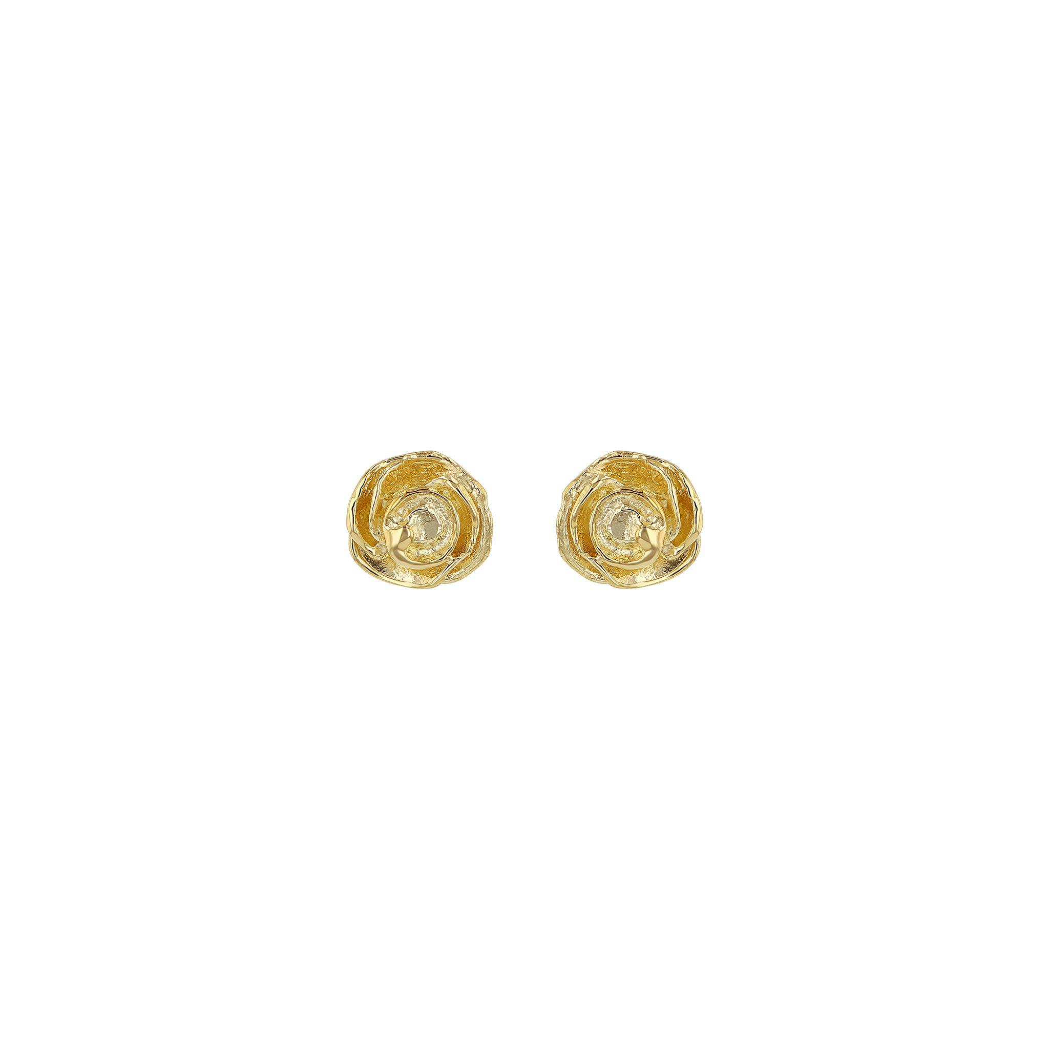 Rose Stud Earrings
