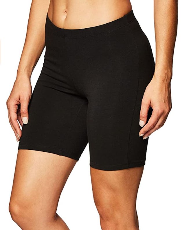 Hanes Stretch Jersey Bike Short