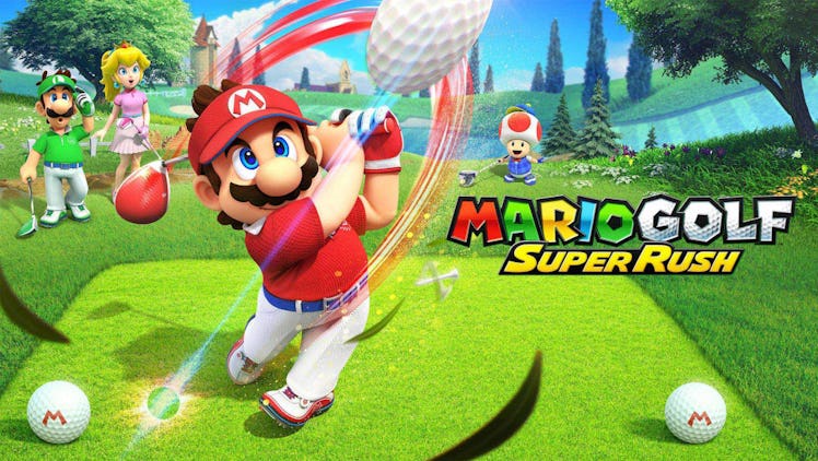 Mario Golf: Super Rush multiplayer