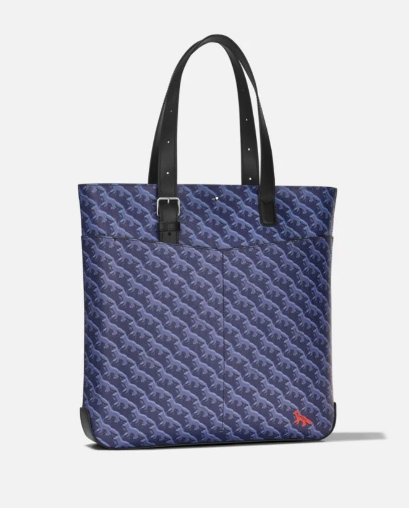 Montblanc x Maison Kitsuné Tote