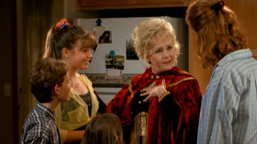 Halloweentown stars Debbie Reynolds as a witchy grandma.
