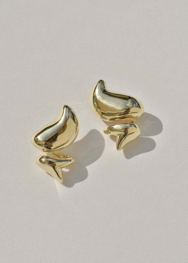 Brass Dollop Studs