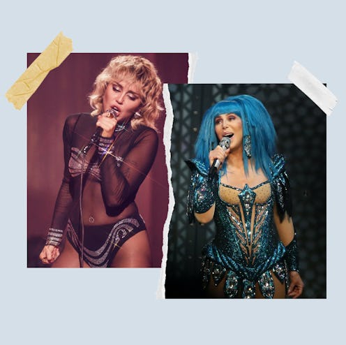 Miley Cyrus and Cher