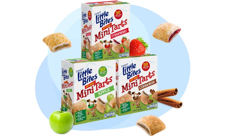 Little Bites' new Mini Tarts are basically bite-sized pies and come in three flavors.
