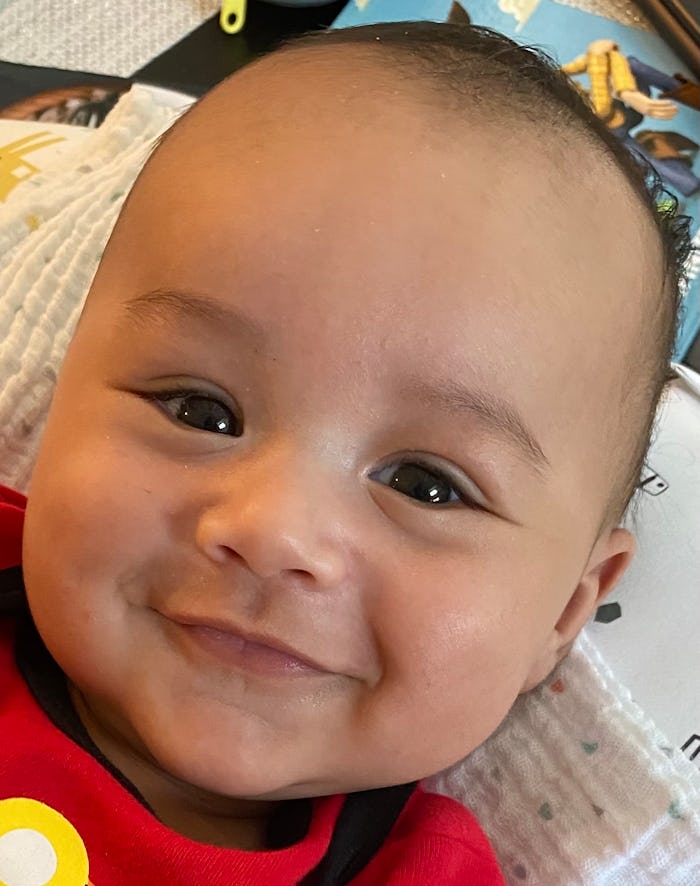Four-month-old Zane Kahin won Gerber's annual photo contest and will become the brand's 2021 spokesb...
