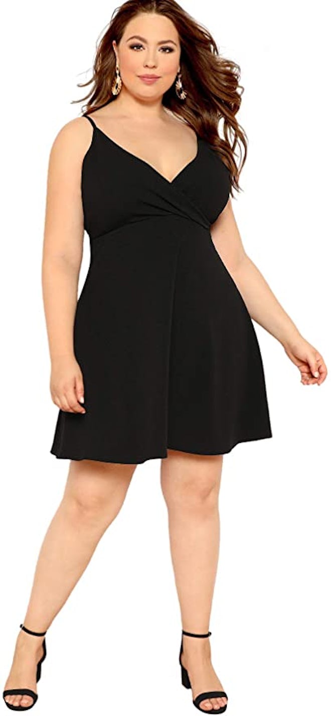 SheIn Plus Size V Neck Cami Dress