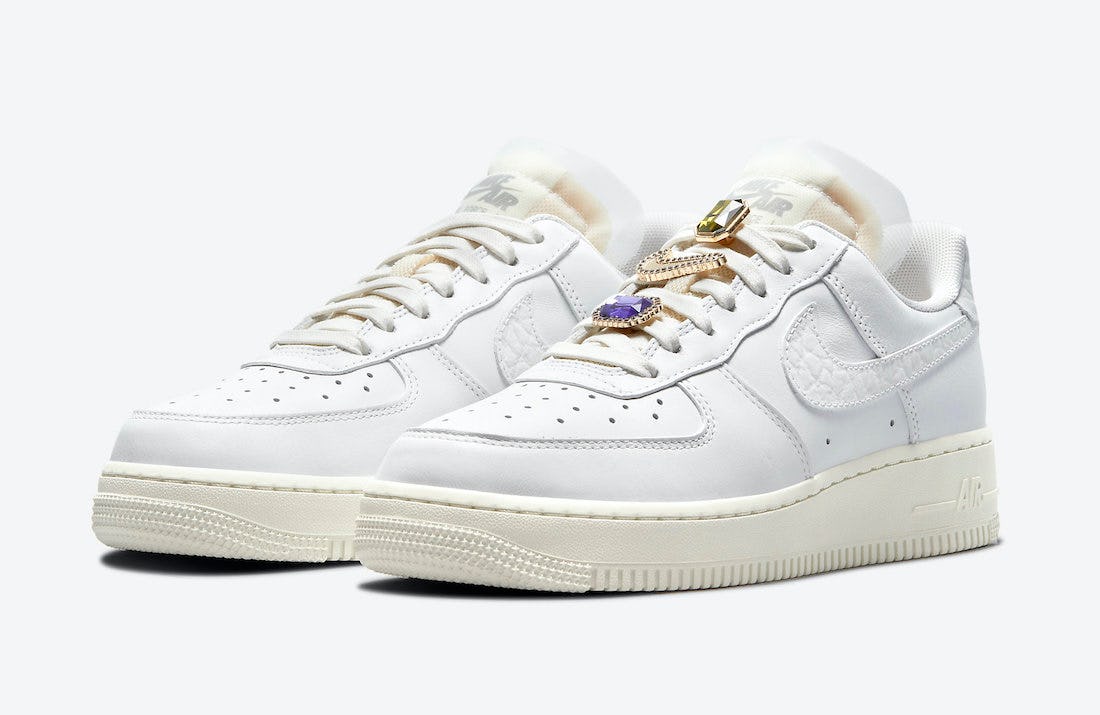 Nike blings out its Air Force 1 with chunky ‘80s lace gems