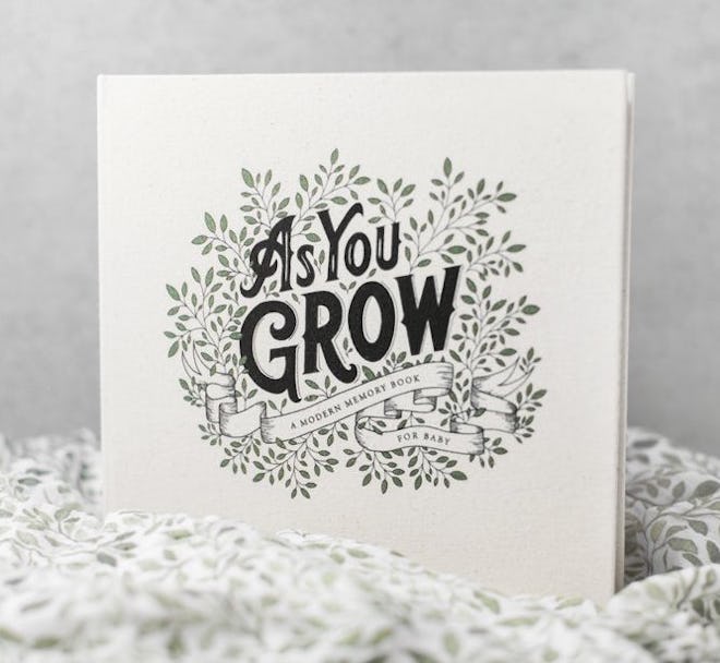 As You Grow: A Modern Memory Book For Baby