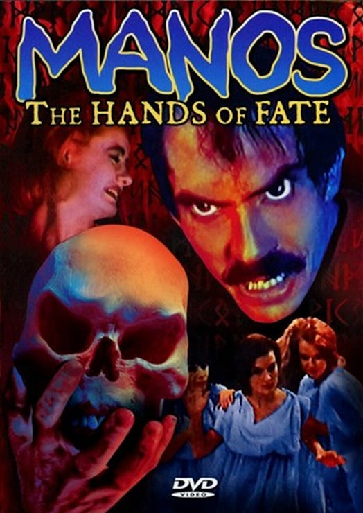 A poster for Manos: The Hands of Fate.