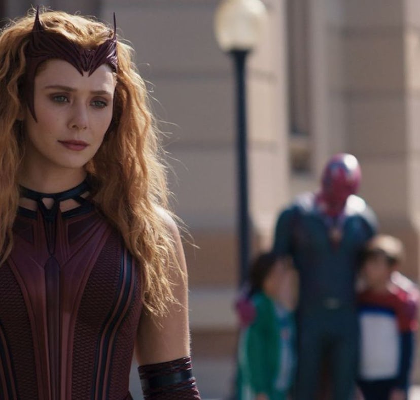 Wanda in the 'WandaVision' finale