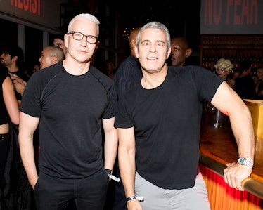 Andy Cohen and Anderson Cooper.