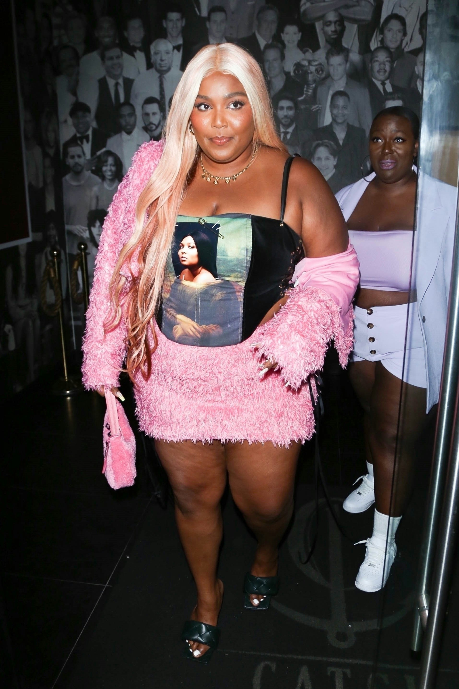Lizzo's Latest Going-Out Top Features Herself As Mona Lisa