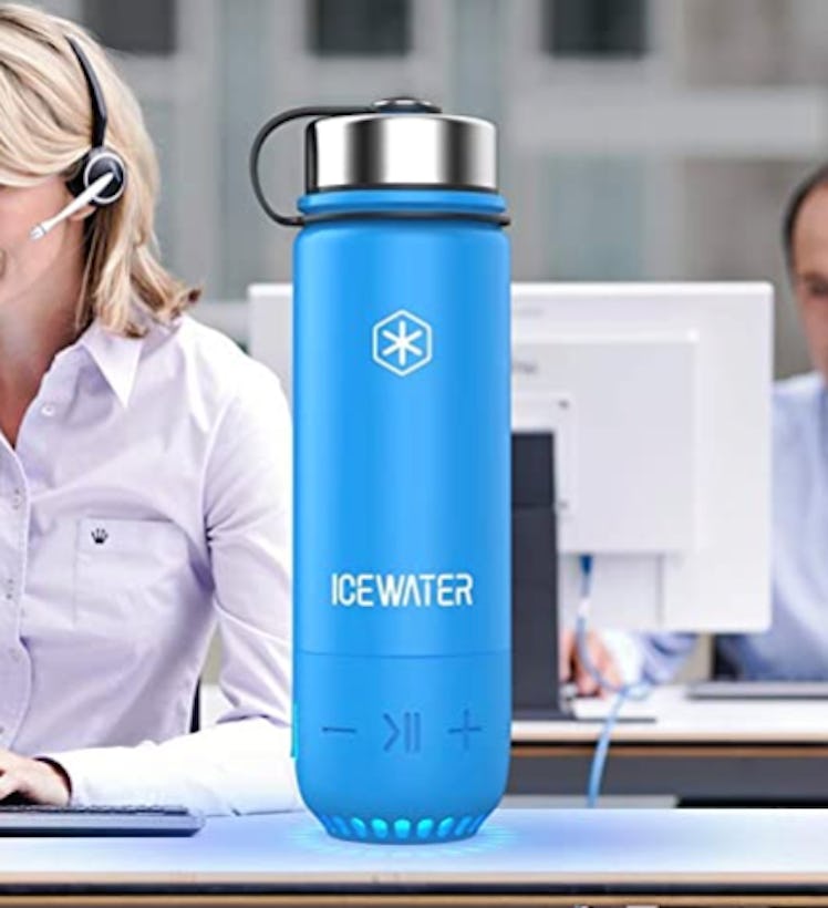 ICEWATER 3-in-1 Smart Stainless Steel Water Bottle