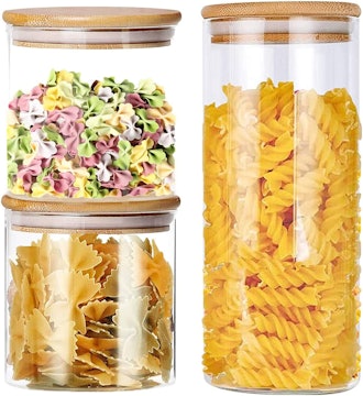 Monstleo Glass Storage Jars (Set of 3)