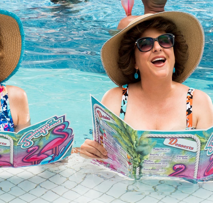 Kristen Wiig and Annie Mumolo star in the must-watch summer comedy Barb and Star Go To Vista Del Mar...