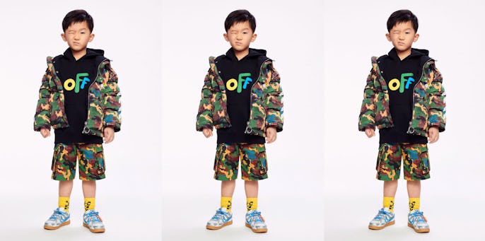 Virgil Abloh s new Off White kidswear is for mini hypebeasts