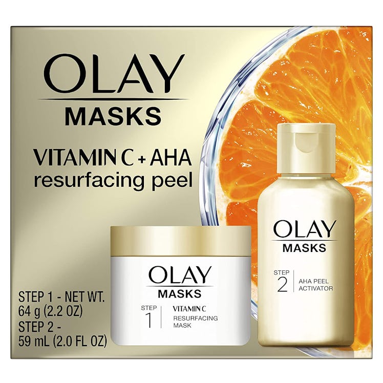 Olay Vitamin C Mask + AHA Resurfacing Peel 