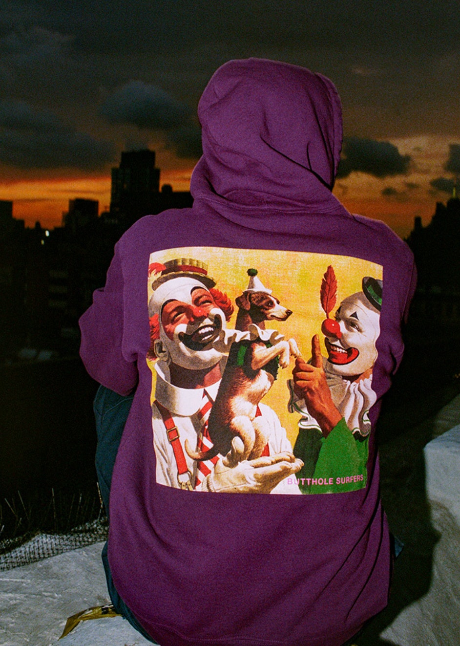 clown hoodie supreme