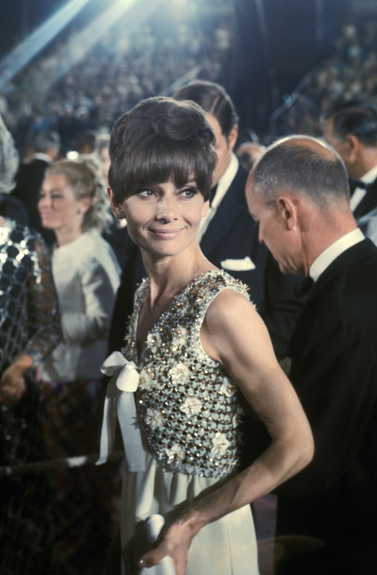 Audrey Hepburn in a Givenchy dress