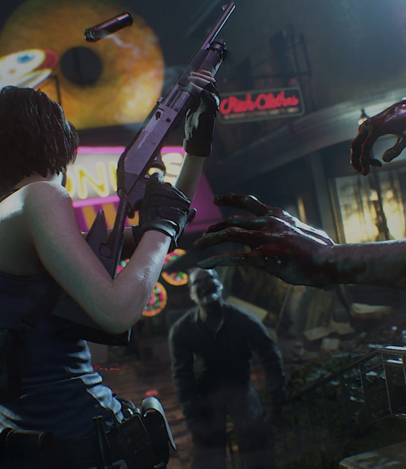A screenshot from Resident Evil 3