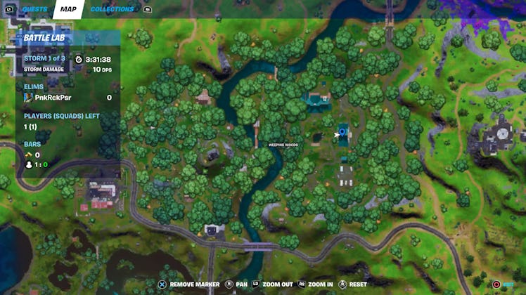 fortnite missing person sign location 6-7