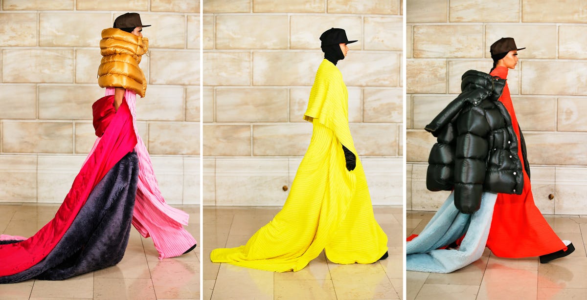 Three Marc Jacobs fall 2021 models