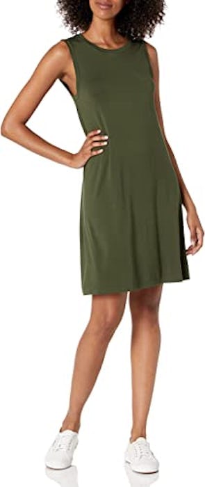 Daily Ritual Jersey Muscle Swing Dress
