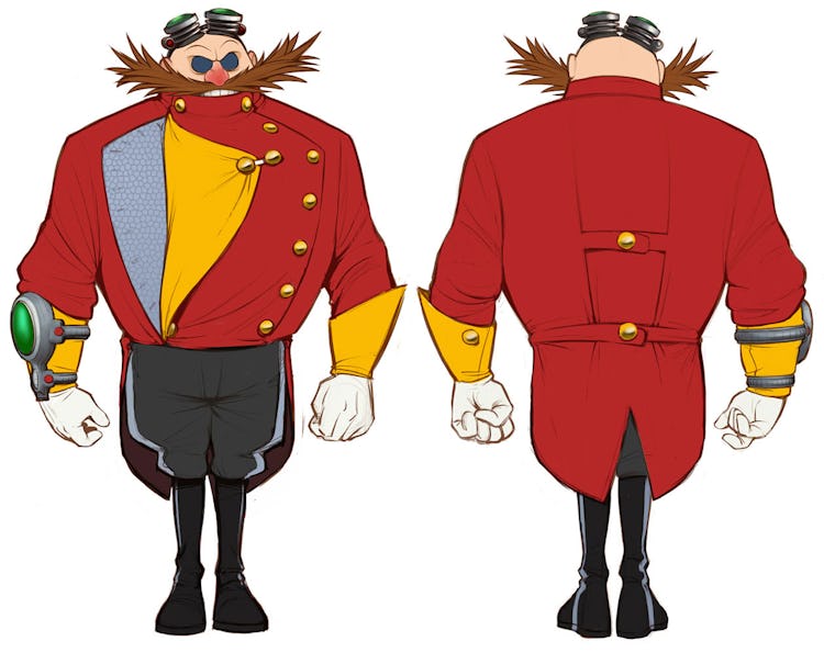 A conceptual Dr. Ivo 'Eggman' Robotnik