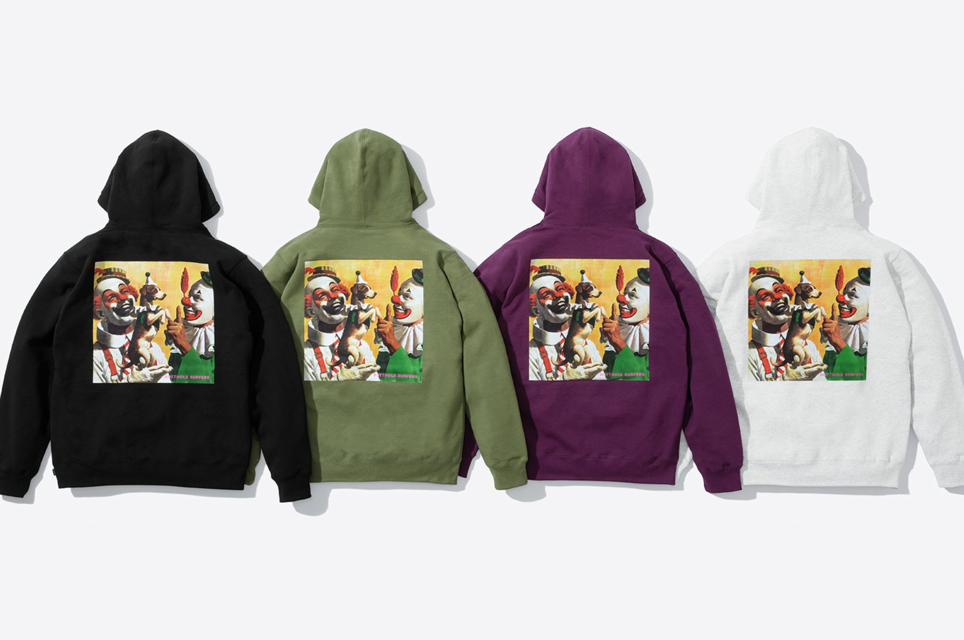 supreme clown hoodie