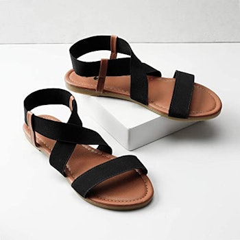 Rekayla Flat Elastic Sandals 