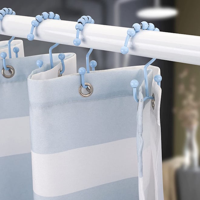 Titanker Shower Curtain Hooks (12 Pack)