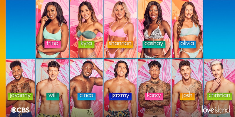 Meet the first 12 contestants of 'Love Island' US Season 3. Photo via CBS
