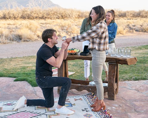 Katie and Greg's truth or dare 'Bachelorette' date. Photo via ABC