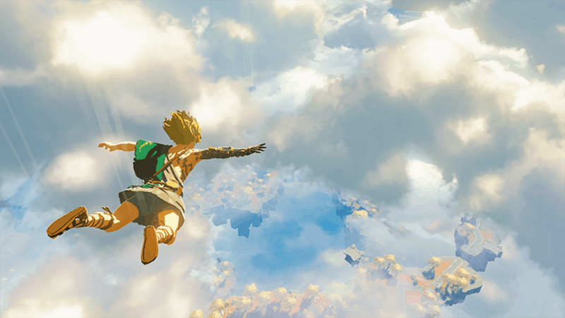 Screengrab from Breath of the Wild sequel trailer