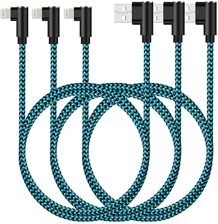 ANSEIP 90-Degree iPhone Chargers (3-Pack)