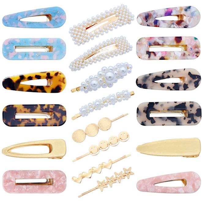 Fani Hair Barrette Set (20-Pack)