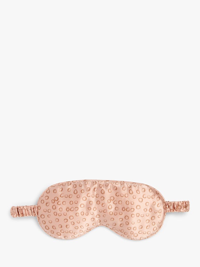 Mother of Pearl Organic Silk Eye Mask