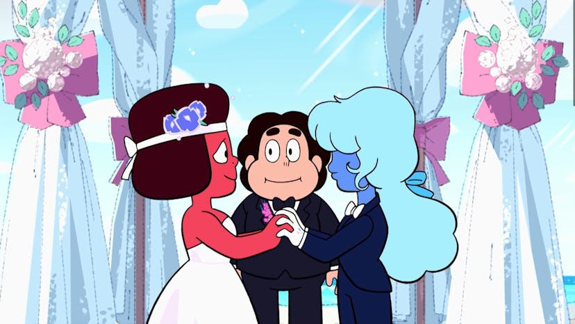 LGBTQ+ representation for kids was important to the creators of Steven Universe.