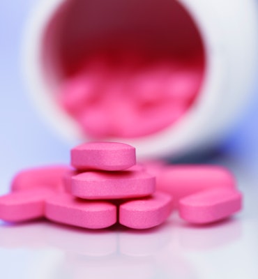 pink pills antihistamine allergy