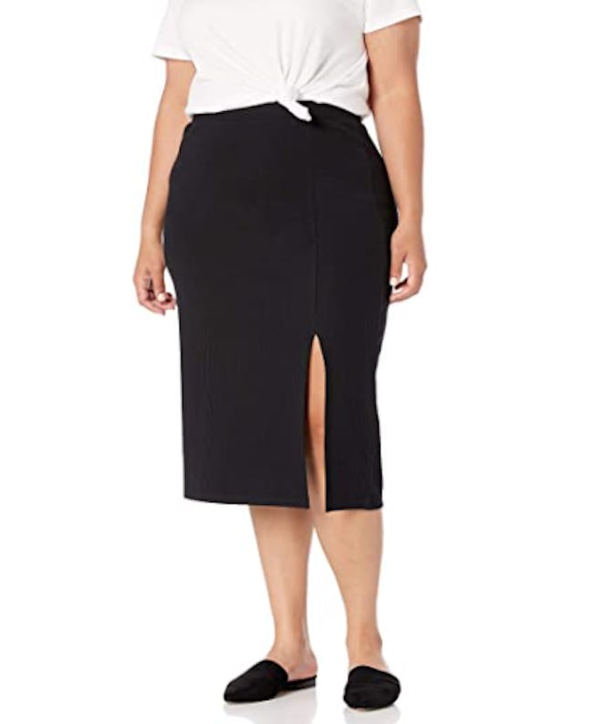 The Drop Veronique Slit Skirt