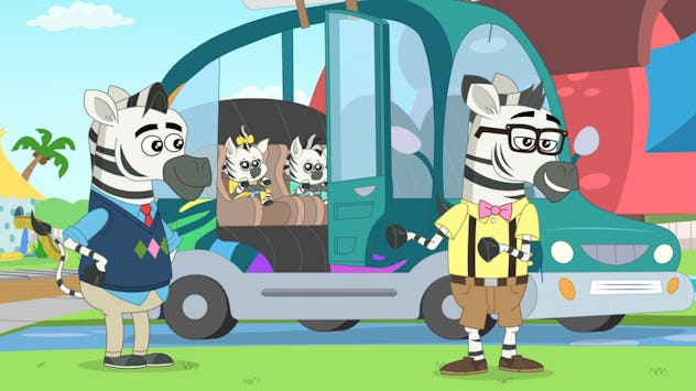 The Razzles on 'Chip and Potato' are a same-sex couple with two children.