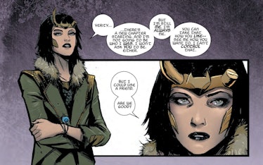 Lady Loki leaks romance comics