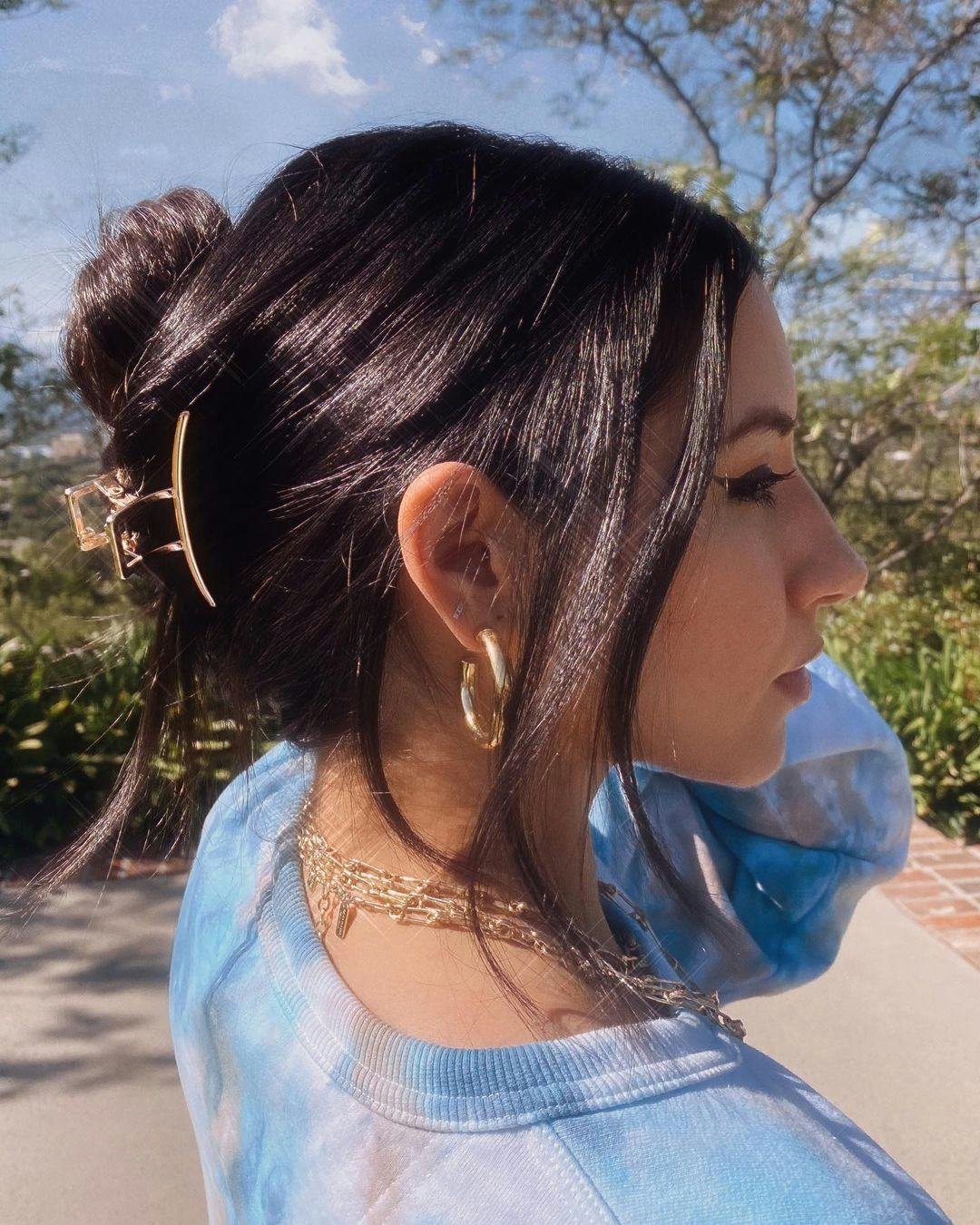 Easy Claw Hair Clip Styles For Long Hair Hair Clip Styles Long