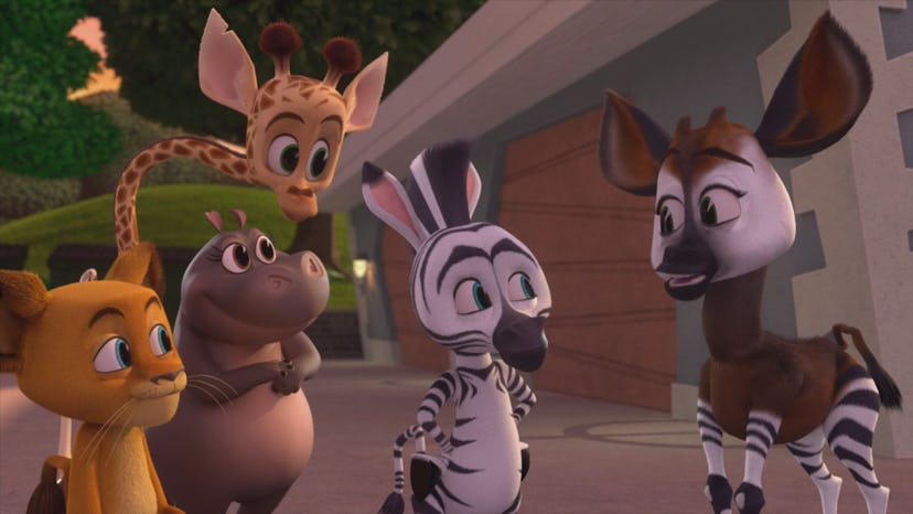 Madagascar: A Little Wild features a non-binary character named Odee.