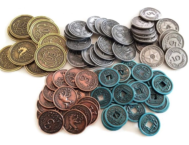 Stonemaier Games Scythe Metal Coins (80 Count)