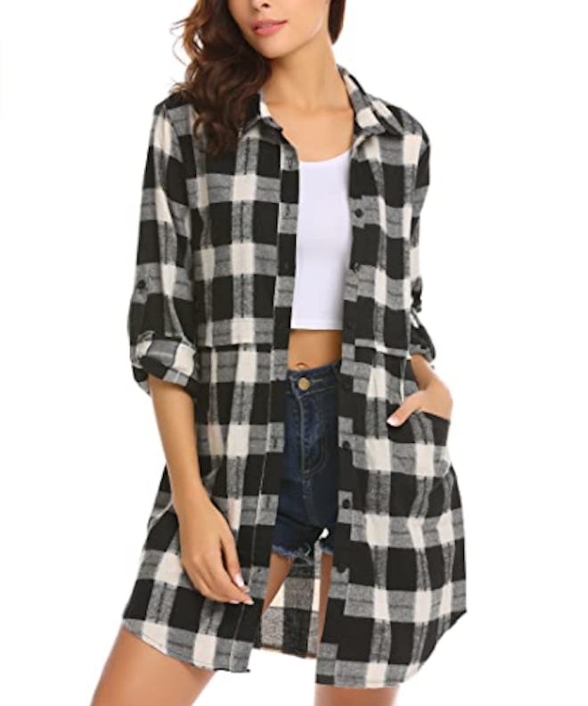 HOTOUCH Plaid Flannel Shirt