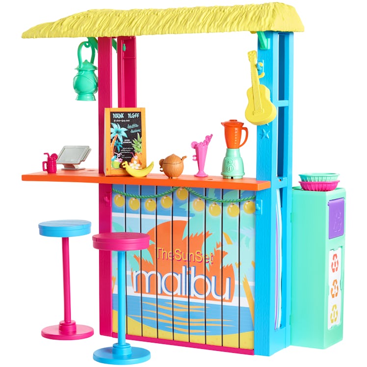 The Barbie Loves The Ocean beach shack is perfect for fun in the sun.