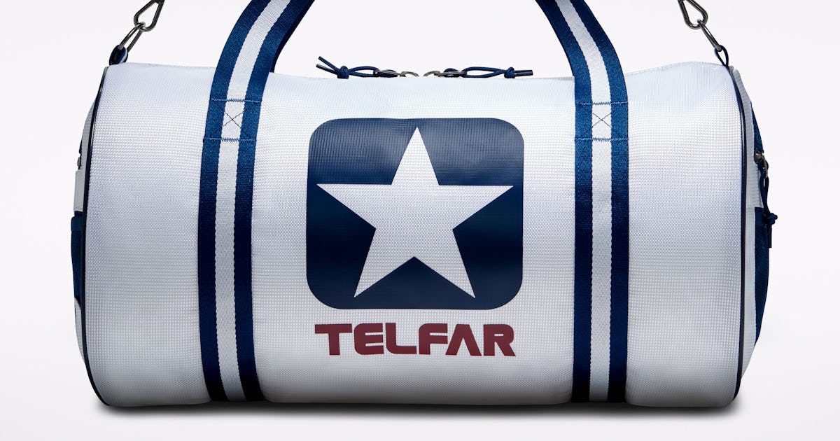 Converse white duffle sales bag