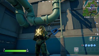 fortnite week 4 alien artifact location 5 gameplay